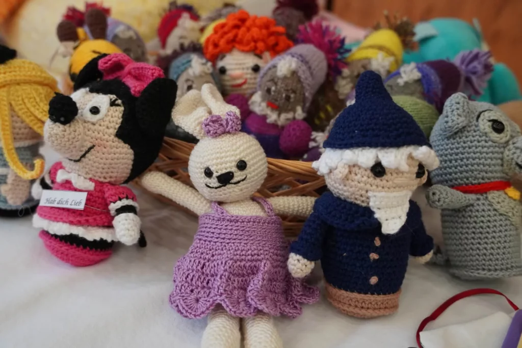 Stricksachen vom Frauenarbeitskreis