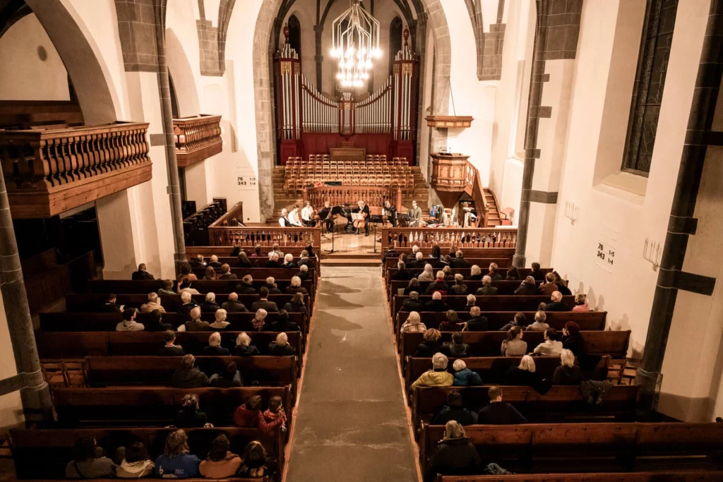 Konzert in der Kirche während dem Event "Langer Samstag"