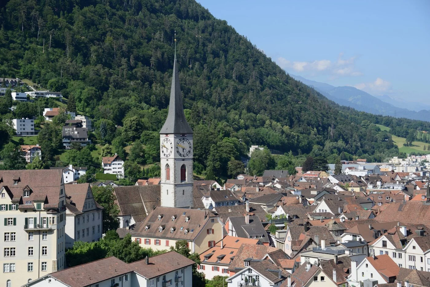 Martinskirche im Sommer
