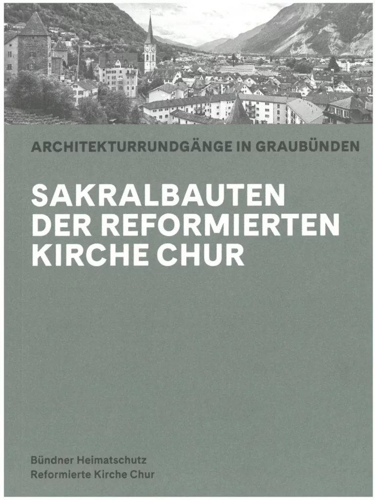 Cover | Buch Sakralbauten der reformierten Kirche Chur