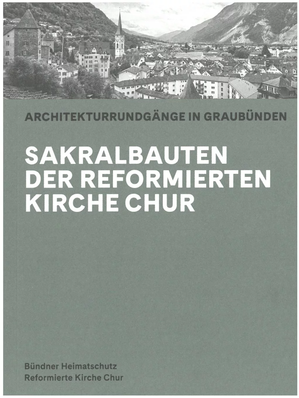 Cover | Buch Sakralbauten der reformierten Kirche Chur