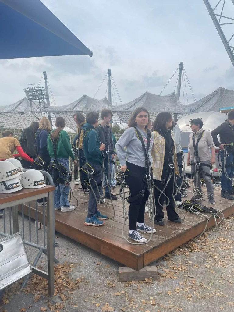 Konfirmationsausflug | Vorbereitungen Flying Fox