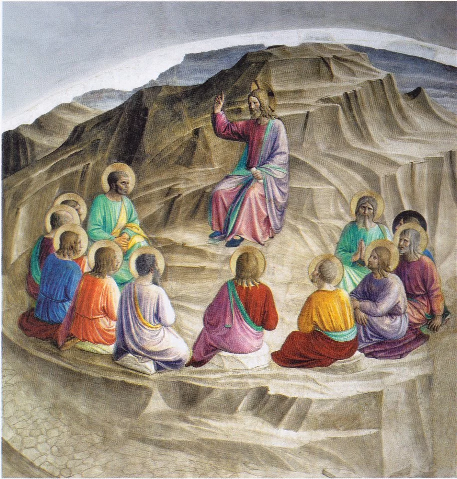 Fra Angelico Die Bergpredigt Illustration Md