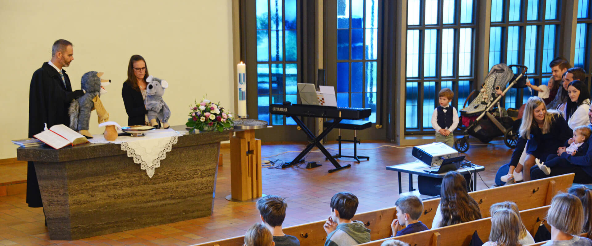 Familiengottesdienst in der Comanderkirche Familiengottesdienst in der Comanderkirche